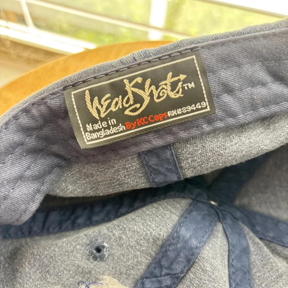 Justin‎ Boots Hat Mens OSFM Navy Blue 2001 George Strait Music Festival Cap